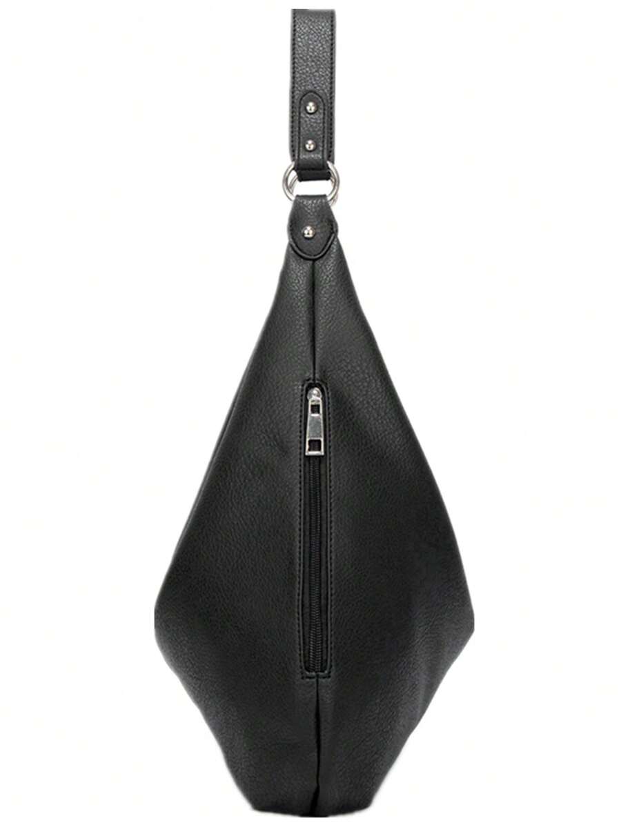 Women's Vintage Tote Bag Large Capacity Shoulder Handbag Soft Leather Hobo Purse Retro Inspired Fashion Commuter Work Business Casual